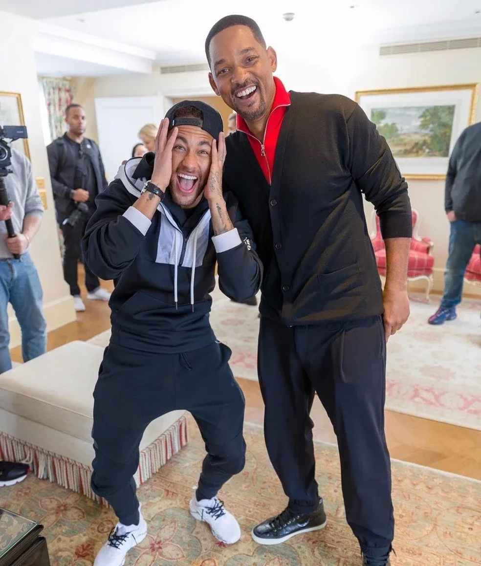 Neymar e Will Smith