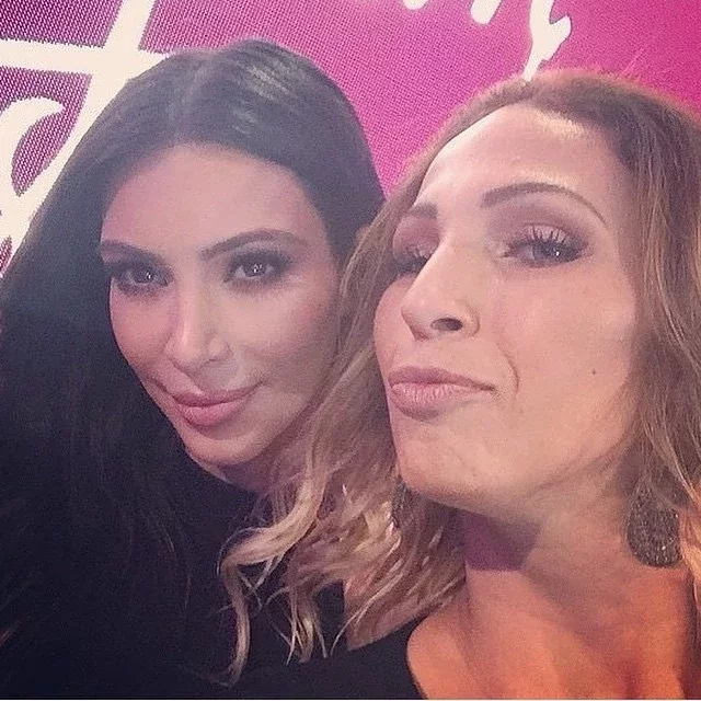 Valesca Popozuda e Kim Kardashian