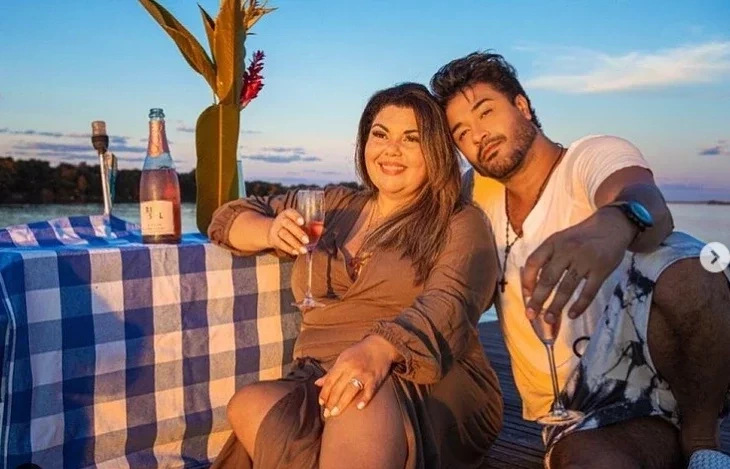 Fabiana Karla e Diogo Mello