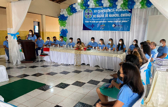 Prefeitura de Manoel Emídio realiza a XII Conferência Municipal de Saúde