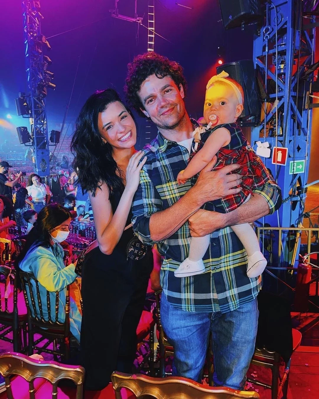 Talita Younan e João Gomez