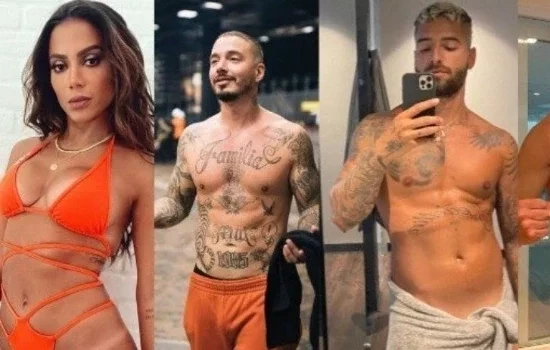 De Arrascaeta a Maluma: quem são os estrangeiros que Anitta já pegou