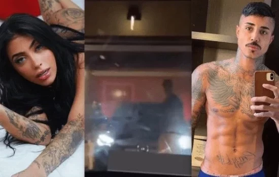 Livinho esclarece flagra com Mirella em motel: 'Era 'nóis' sim'; fotos