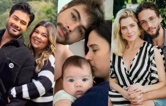 Famosos que são casados com pessoas mais jovens ou velhas do que eles