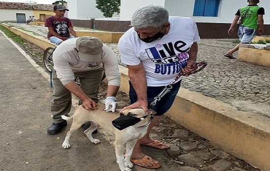 Milton Brandão: Município dá início campanha de vacinação Antirrábica 