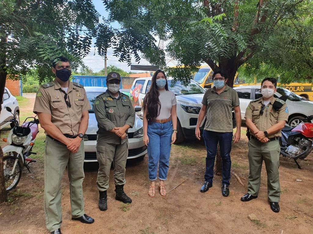 Representantes do PROERD visitaram Secretários em Lagoinha - Imagem 3