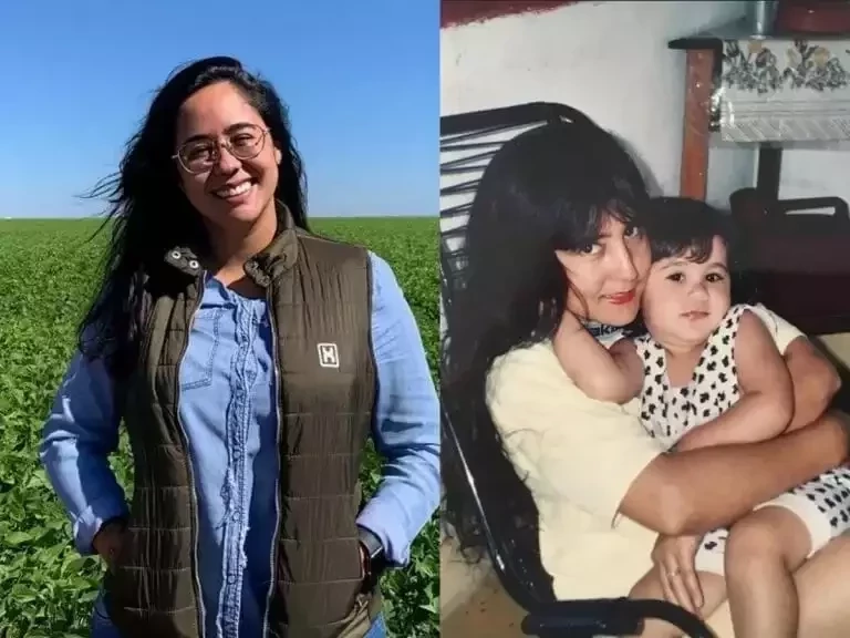 Sandra, mãe de Monyque Isabella