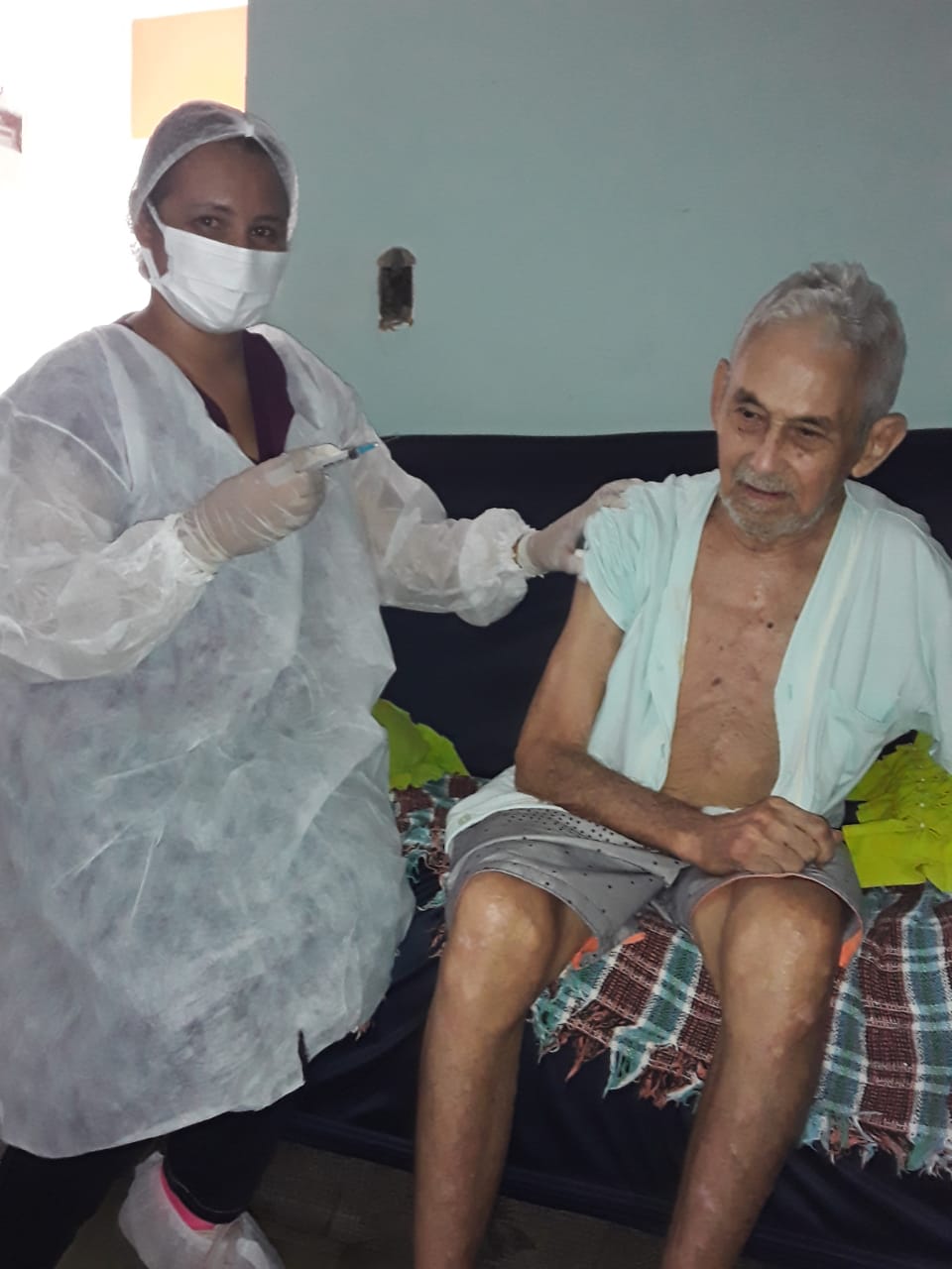 Esperanças. É essa a palavra que define o início da vacinação em Idosos em Monsenhor Gil - Imagem 10