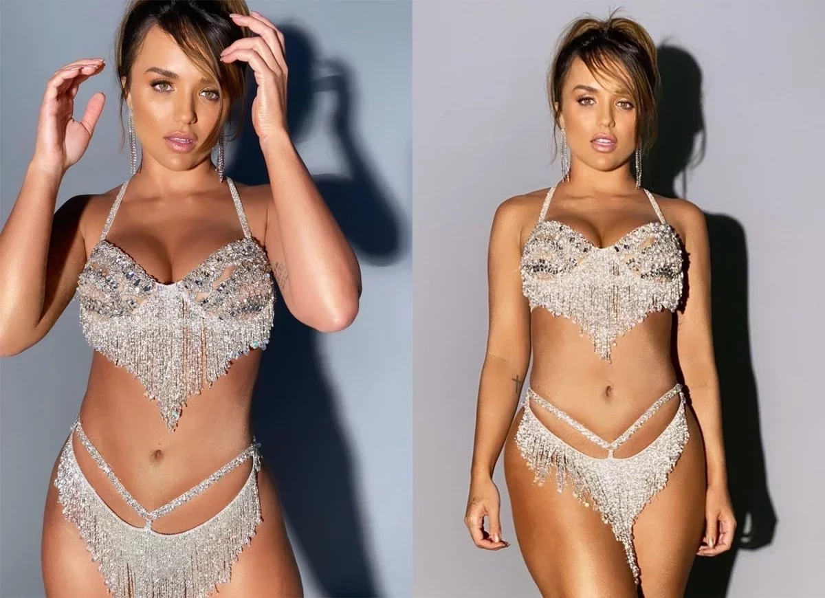 Rafa Kalimann lacra com biquíni de pedras em ensaio de Carnaval; fotos - imagem 33442