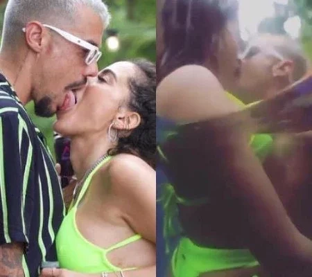 Sexo? Anitta e Lipe são flagrados em momento íntimo na piscina; vídeo