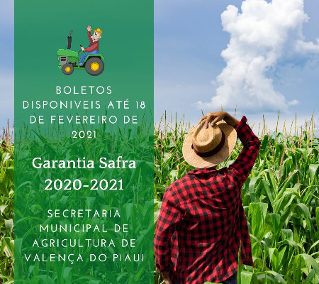 Prazo para pagamento do Boleto do Garantia-Safra termina nesta quinta