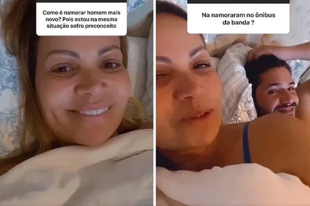 Solange Almeida revela que já fez sexo com namorado no ônibus da banda - imagem 33452