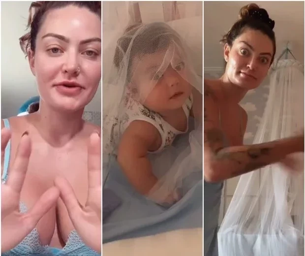 Laura Keller mostra antes e depois de perder 14 quilos após gravidez - imagem 33525