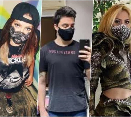 Você consegue adivinhar quem são os famosos atrás da máscara?