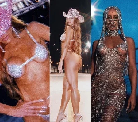 Sabrina Sato faz ensaio sexy de carnaval em sambódromo vazio