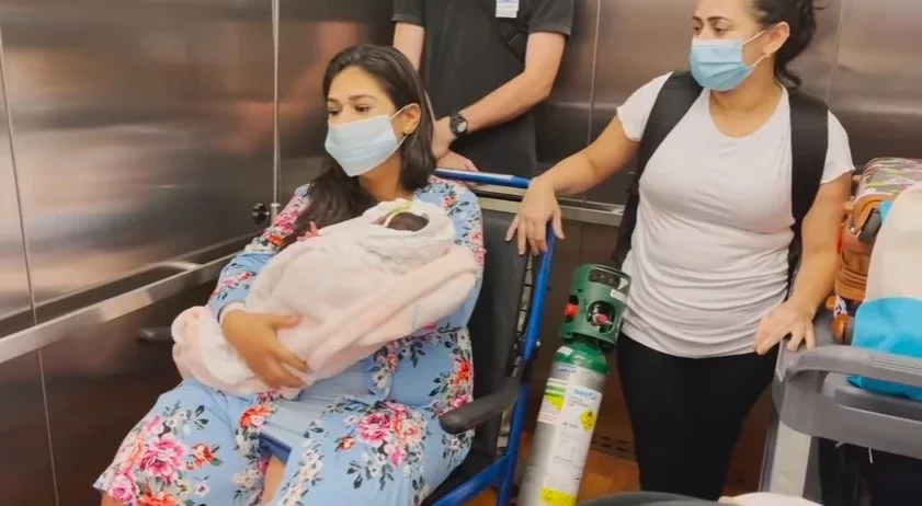 Simone mostra 1º encontro do filho, Henry, com a irmã, Zaya; vídeo - imagem 33982