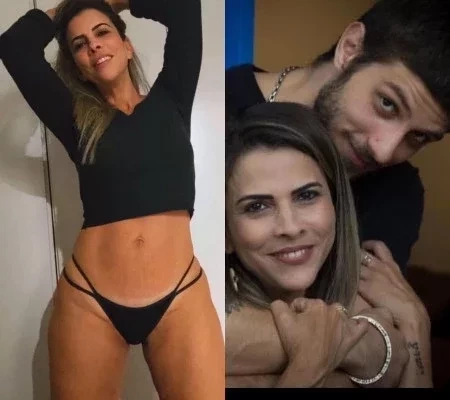 Mãe de Chay Suede posa de calcinha e reflete sobre corpo; fotos