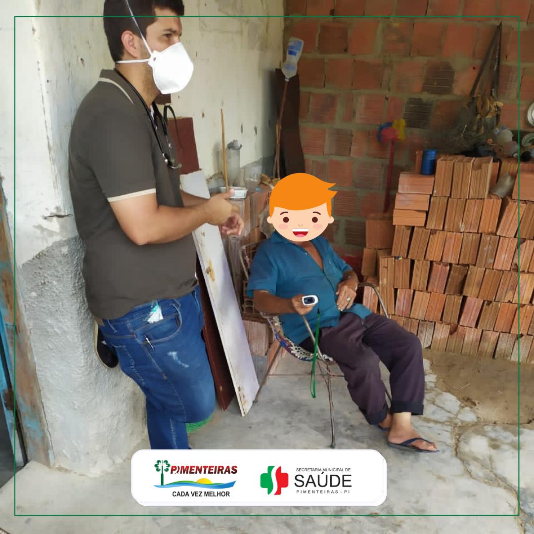 A Secretaria Municipal de Saúde através do Secretário Gilberto Soares,  com o apoio da Prefeitura Municipal de Pimenteiras continua com as ações de Busca Ativa.  - Imagem 2
