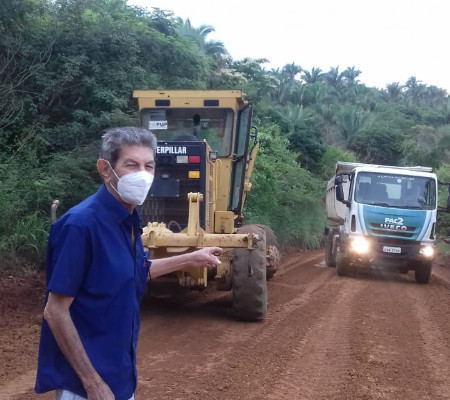 Prefeitura de Barro Duro dá início às obras de recuperação das estradas vicinais 
