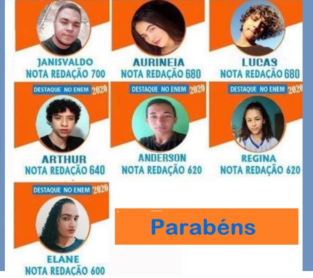 Alunos de escola pública comemoram resultados na redação do Enem