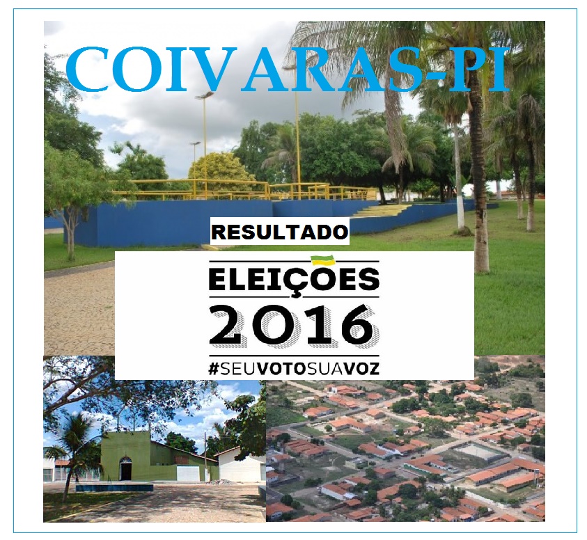CONFIRA: RESULTADO DA 7ª E PENÚLTIMA ELEIÇÃO MUNICIPAL 2016 - Imagem 1