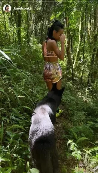 Karol curte a natureza