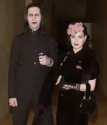 Marilyn Manson e Dita Von Teese