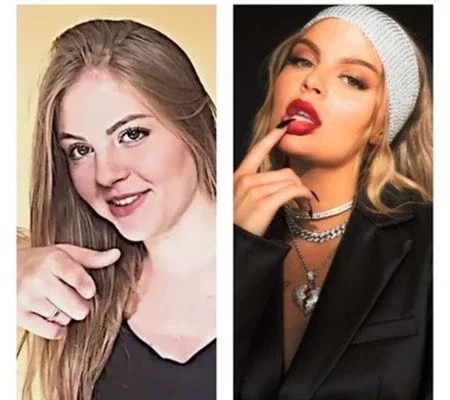 Antes e depois: Luísa Sonza surge irreconhecível em fotos antigas