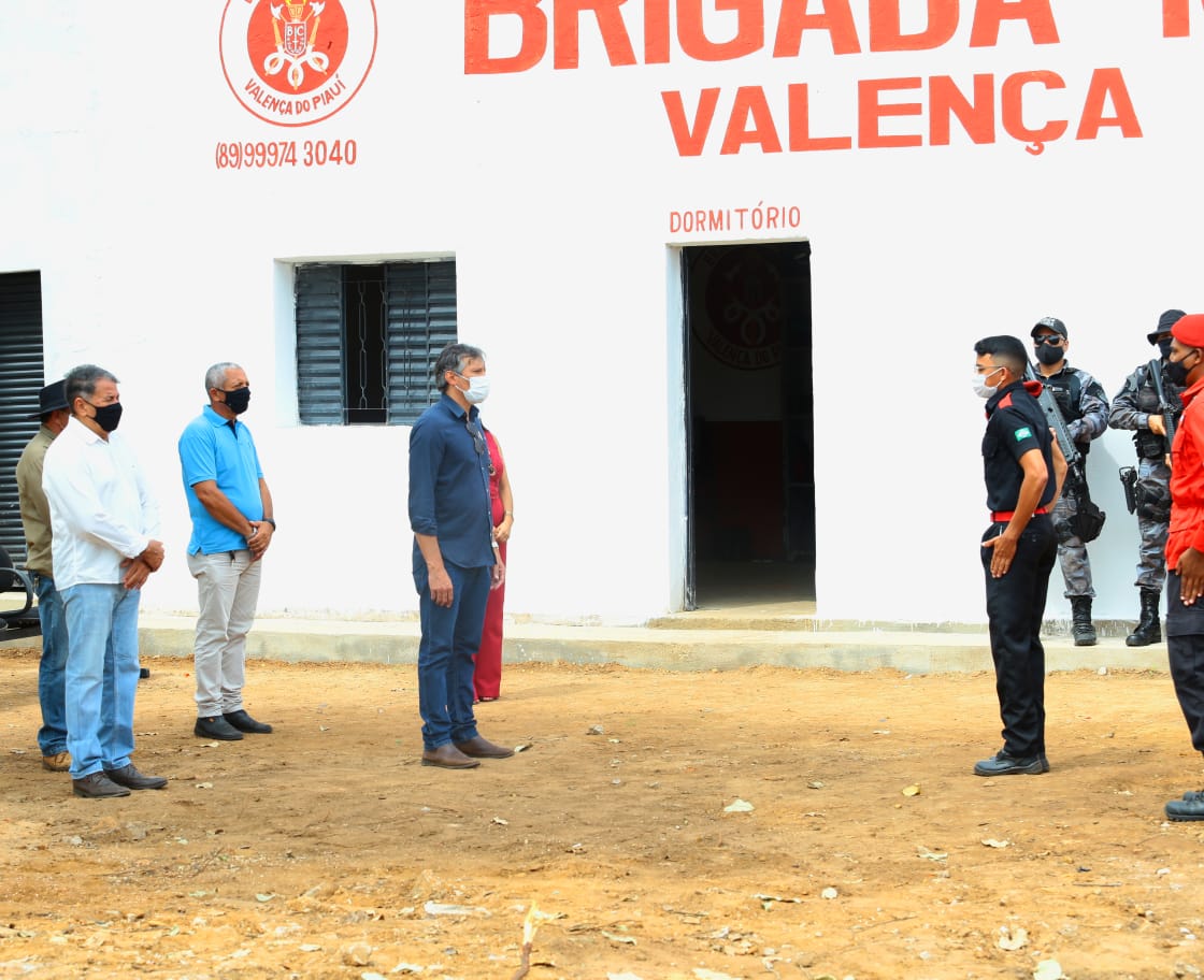 Sede da Brigada de Incêndio foi inaugurada em Valença. Video - Imagem 1