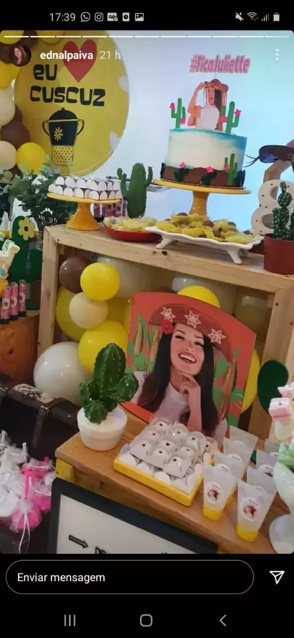 Menina de THE completa 8 anos e festeja com tema Juliette do BBB - imagem 37165