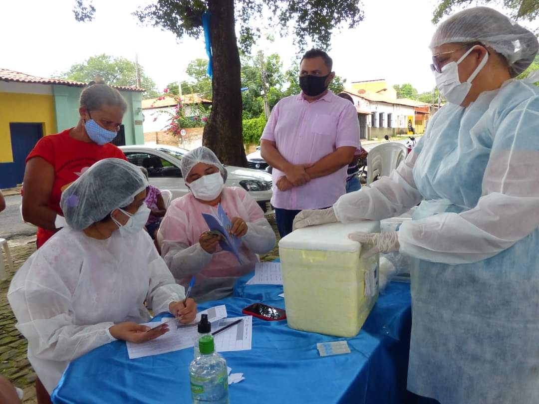 Mais uma etapa da vacinação contra a Covid-19 em Monsenhor Gil - Imagem 6