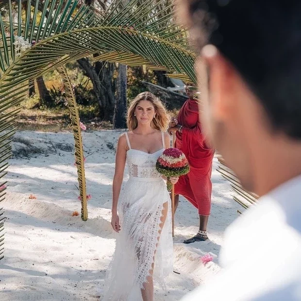 Em lua de mel, modelo Bárbara Evans se casa pela segunda vez  - imagem 36004