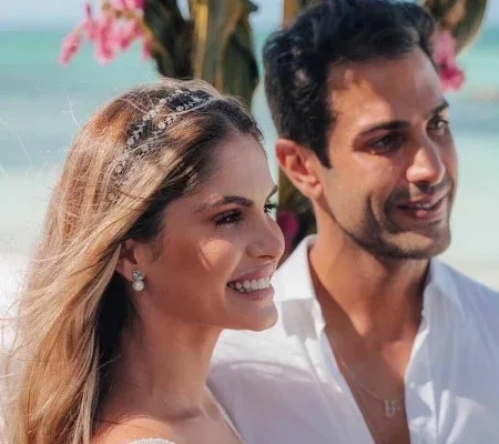 Em lua de mel, modelo Bárbara Evans se casa pela segunda vez 