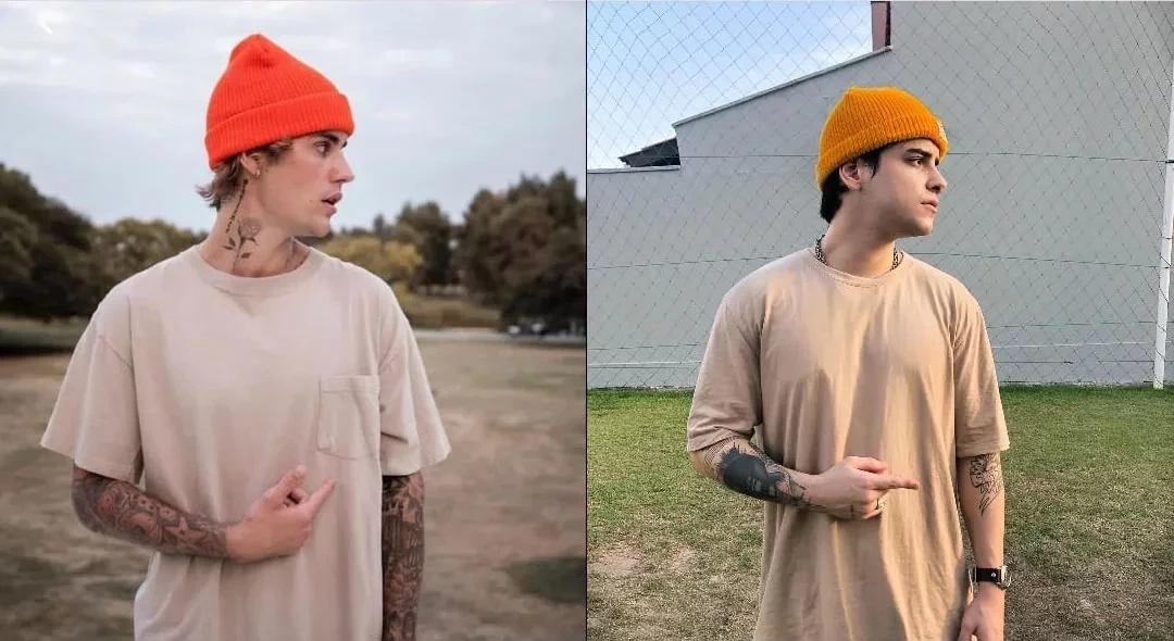 Piauiense reproduz fotos do cantor Justin Bieber e bomba no Insta - imagem 36052