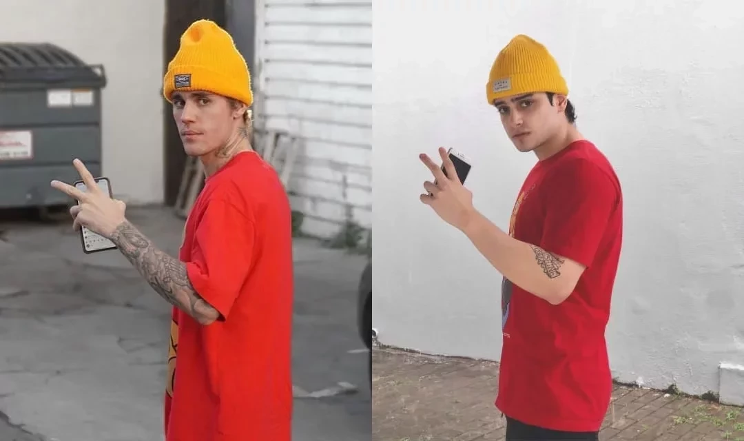 Piauiense reproduz fotos do cantor Justin Bieber e bomba no Insta - imagem 36056