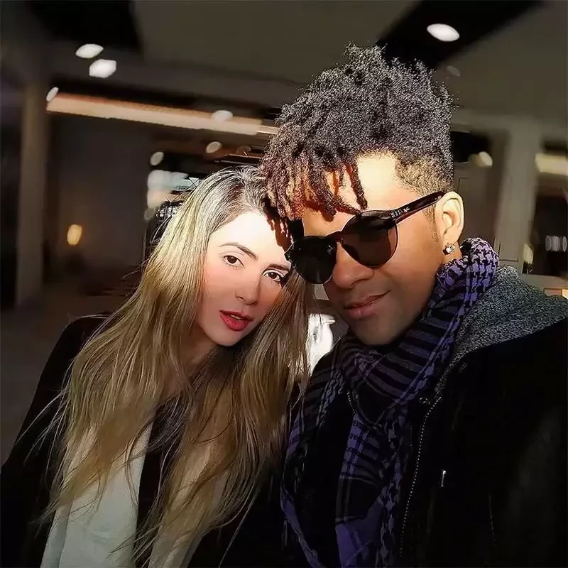 Vinicius D'Black e Nadja Pessoa