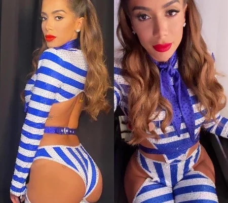 Anitta faz apresentação no Grammy Latino com look ousado; fotos