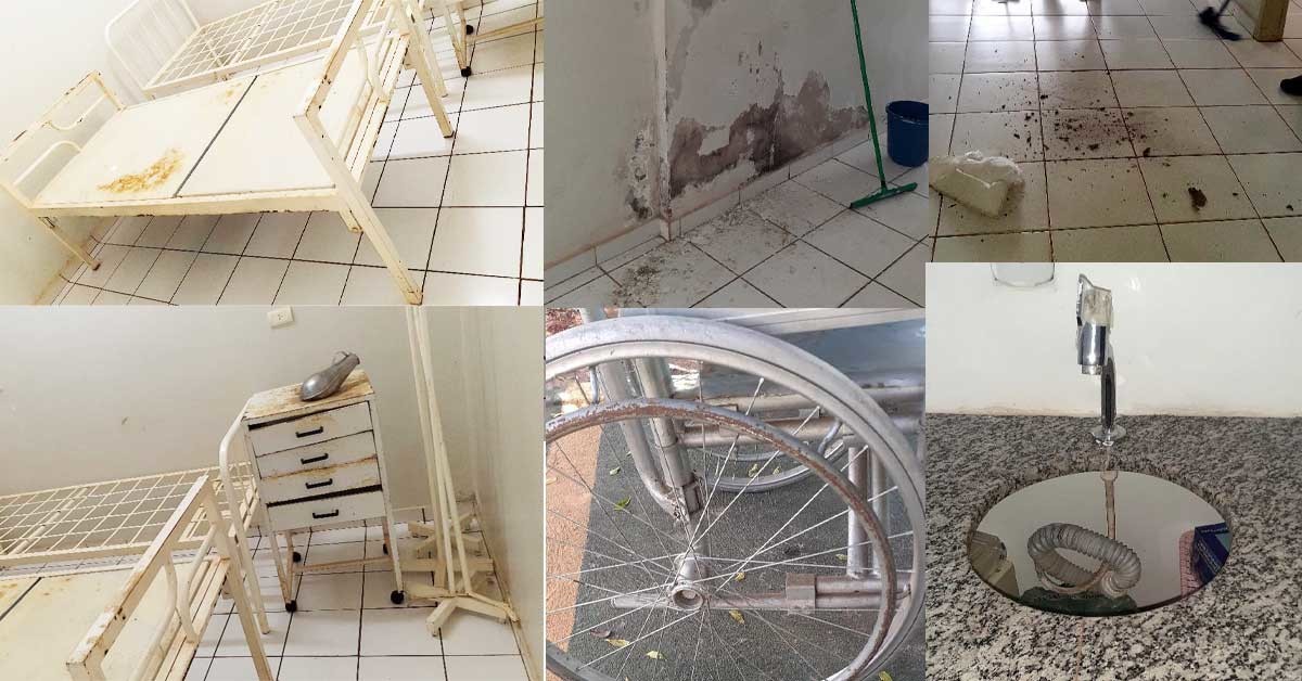 UBS de Cajazeiras do PI é encontrada em condições de calamidade