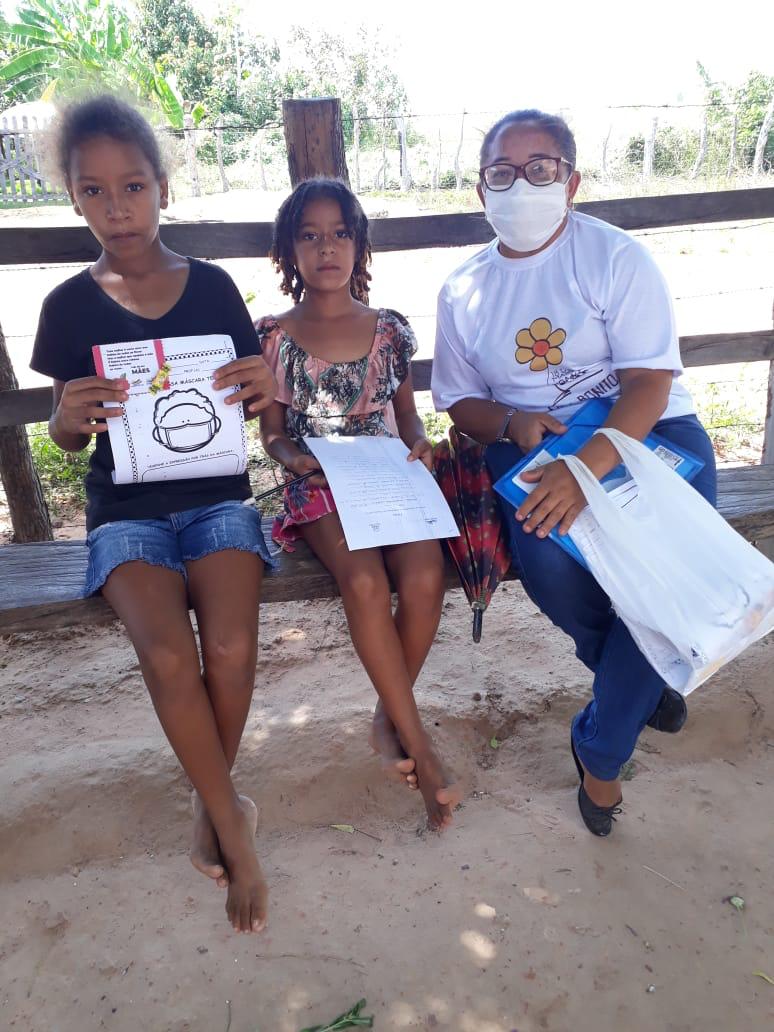 Crianças de Cajazeiras do Piauí  recebem atividades do SCFV - Imagem 2