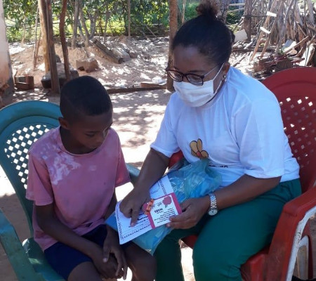 Crianças de Cajazeiras do Piauí  recebem atividades do SCFV