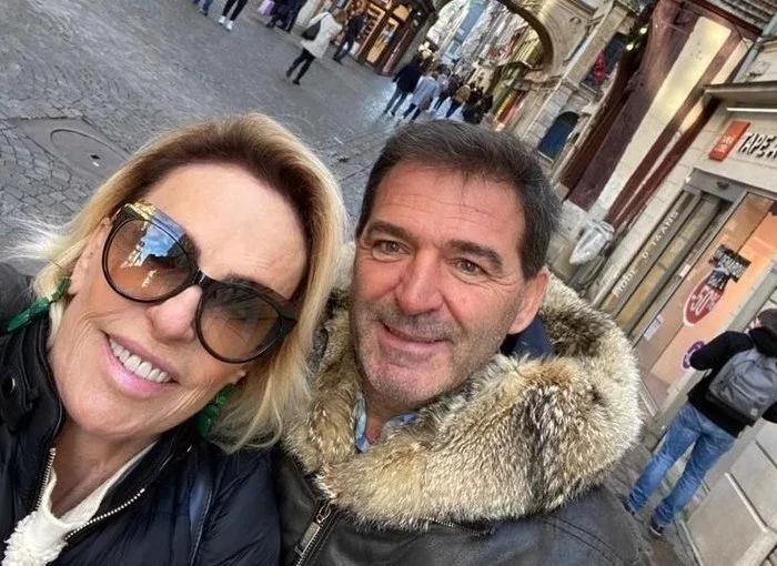 Ana Maria Braga e Johnny Lucet
