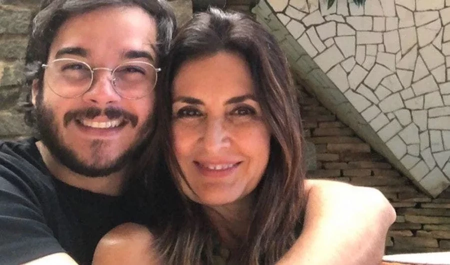Túlio Gadêlha e Fátima Bernardes