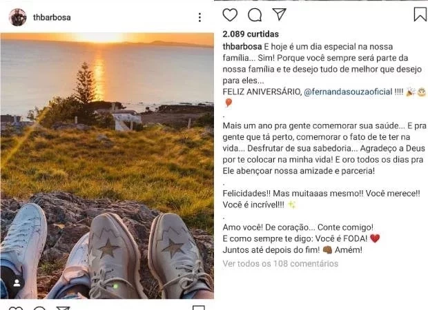 Thiaguinho e Fernanda Souza 