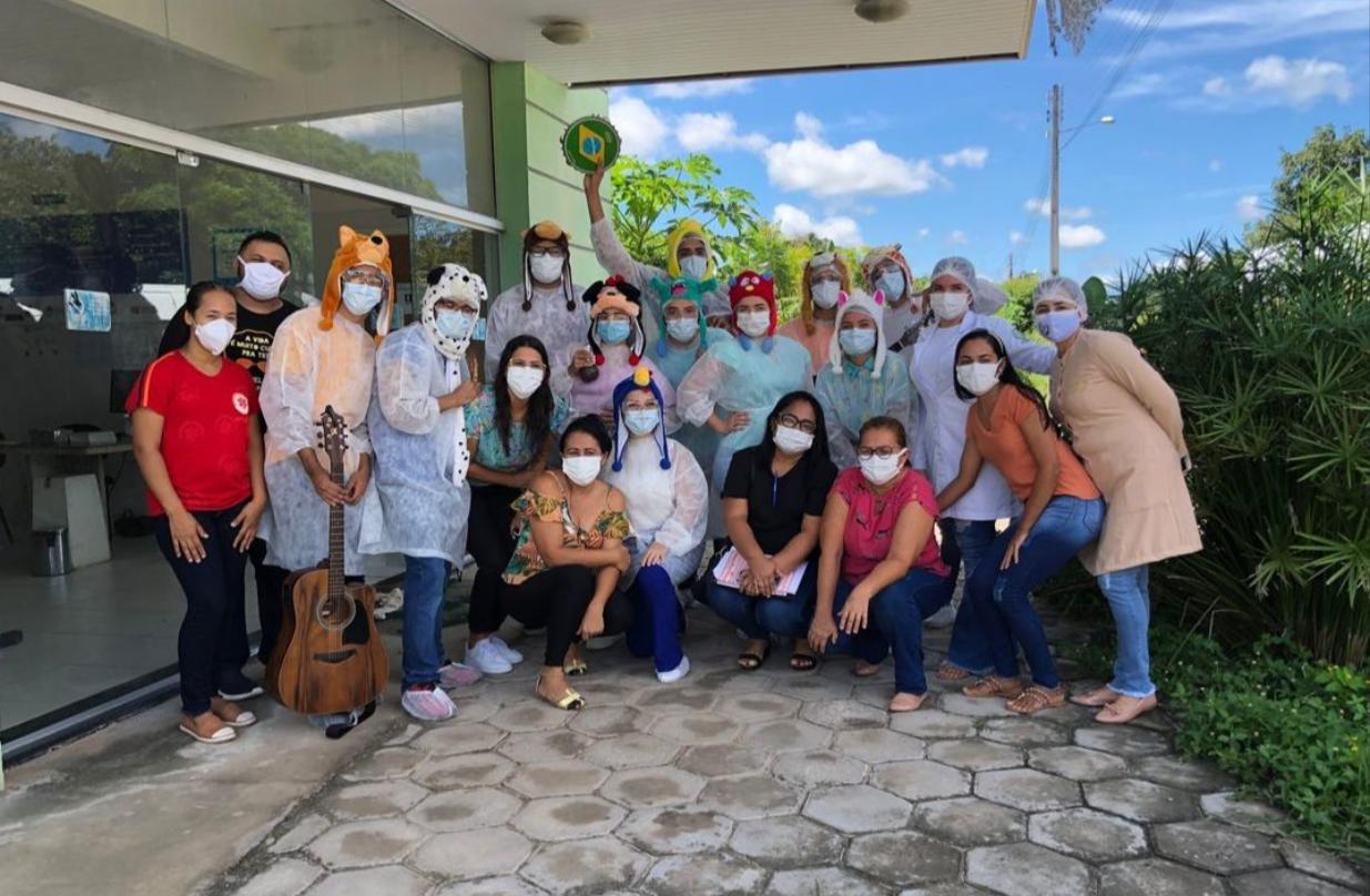 Hospital de Monsenhor Gil recebe Grupo Clowns, um momento de descontração - Imagem 6