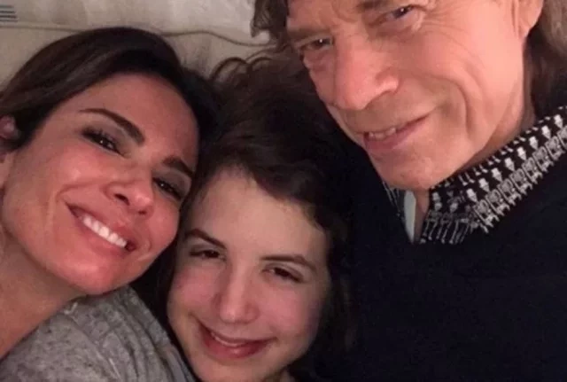Mick Jagger e Luciana Gimenez