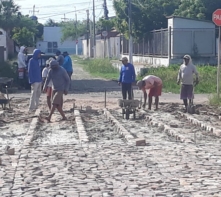 Prefeitura realiza a revitalização de vias públicas em Luis Correia