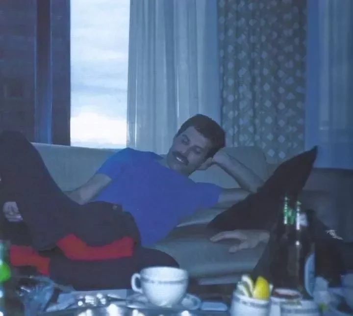 Freddie Mercury. Crédito: Reprodução/Facebook.