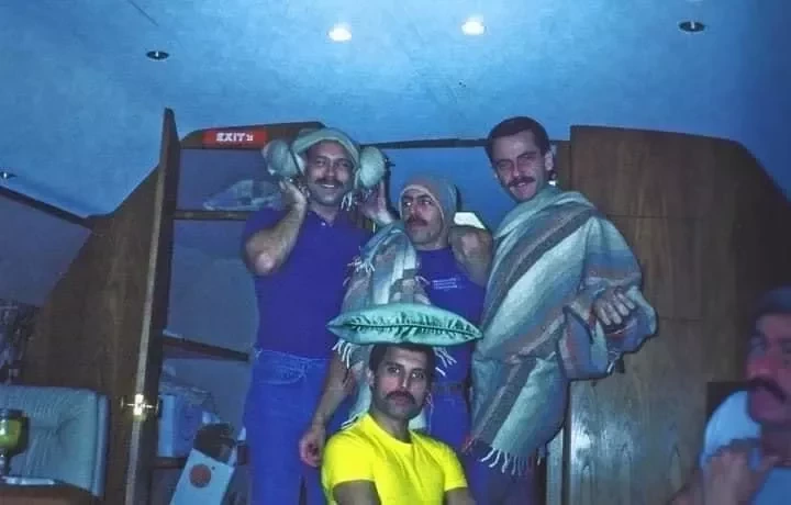 Freddie Mercury. Crédito: Reprodução/Facebook.