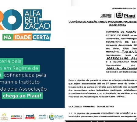 Coivaras e Semec aderem ao programa Alfabetização na Idade Certa