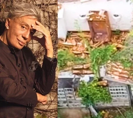 Mansão do apresentador Clodovl está caindo aos pedaços; fotos